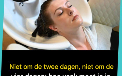 Niet elke twee dagen, niet om de vier dagen: hoe vaak moet je je haar wassen, volgens een dermatoloog?