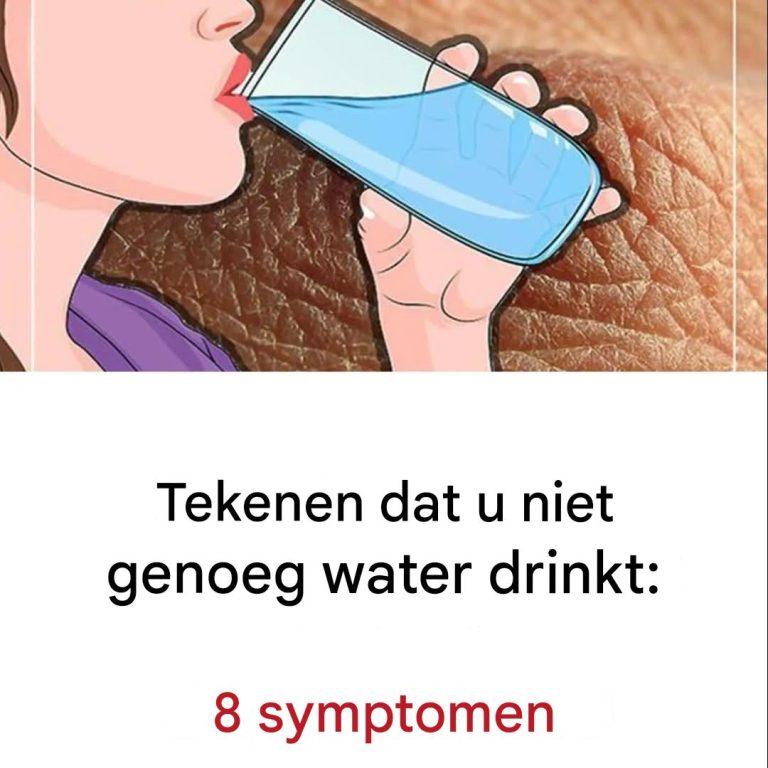 Wat gebeurt er in je lichaam als je niet genoeg water drinkt?