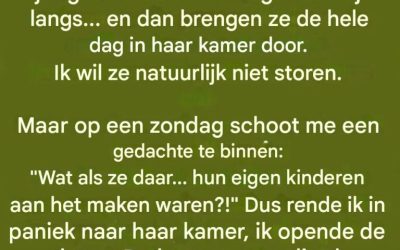 Ik raakte in paniek toen ik de deur van de kamer van mijn tienerdochter opendeed. Wat ik daar aantrof, verraste me enorm.