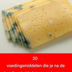 20 voedingsmiddelen die na de vervaldatum kunnen worden geconsumeerd
