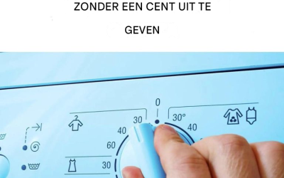 Was direct in de wasmachine drogen: een truc die een droger vervangt