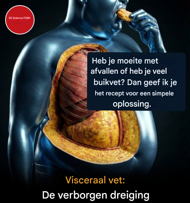 Heb je moeite met afvallen en veel buikvet? Dan geef ik je een simpel oplossingsrecept.