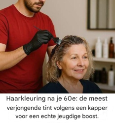 Welke haarkleur moet je kiezen na 60 voor een jeugdige look? Een kapper deelt zijn advies