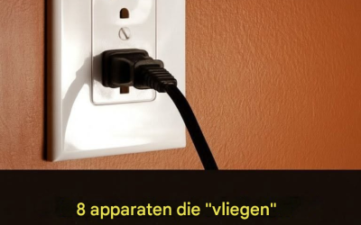 8 apparaten die energie in je huis “vliegen” zonder dat je het doorhebt
